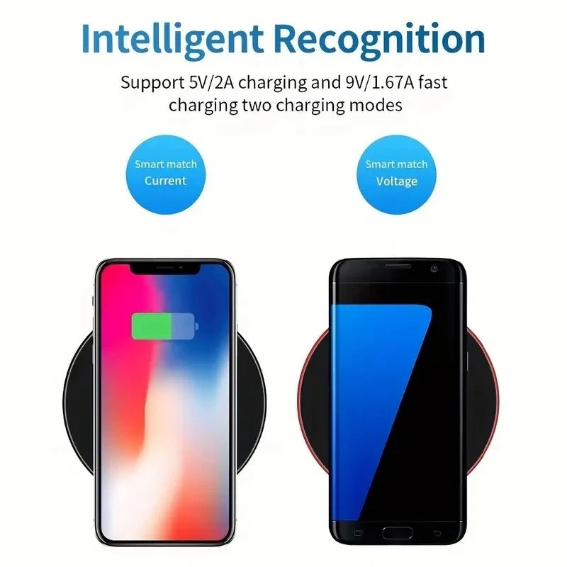 Wireless Charger with Smart Voltage and Current Recognition for Efficient Charging