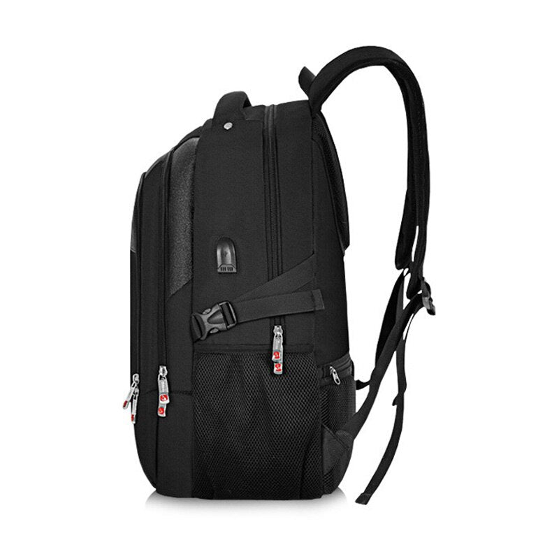 Business Backpack USB Charging Multifunctional Waterproof Oxford Student Travel Bagpack Men Male Laptop Backpack Mochila